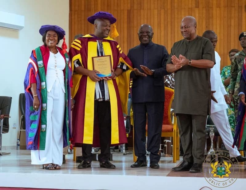 UMaT Confers Honorary Doctorate on Ibrahim Mahama for Decades of Leadership in Ghana's Mining Sector