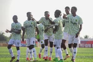 Bibiani GoldStars Secure Narrow Victory Over Swedru All Blacks with Stoppage-Time Drama