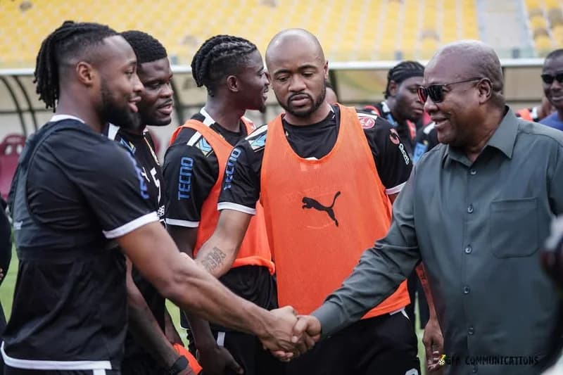 President Mahama Rallies Nation for 2026 World Cup as Black Stars Prepare for Rhode Island Camp