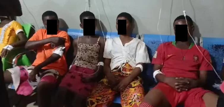Tragedy in Krachi East: Over 50 Students Hospitalized Following Post-Tournament Vehicle Crash