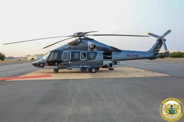 Ghana Air Force Enhances Operational Readiness with New Airbus H175 Helicopter