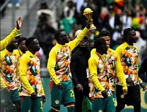Senegal Defies CAF Ruling by Parading AFCON Trophy Amid Ongoing Legal Dispute with Morocco