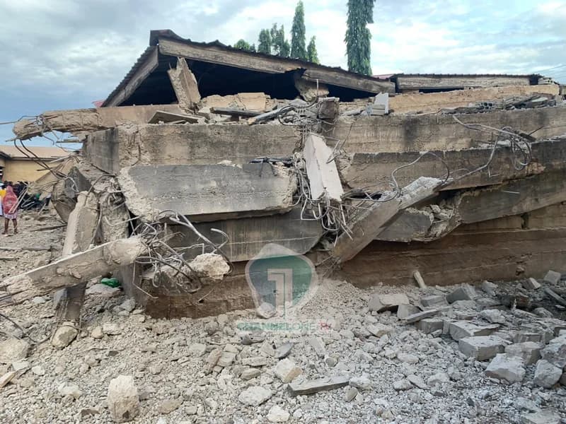 Tragedy in Accra New Town: Three Dead and 20 Rescued After Building Collapse Near Local School