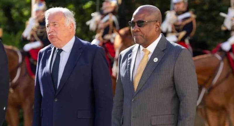 Ghana and France Strengthen Strategic Partnership as President Mahama Secures Landmark Health and Infrastructure Support