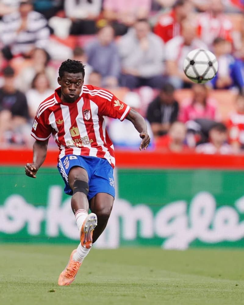 Naasei has featured as a right-back and in central defence this season