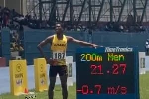 Ghanaian Sprint Sensation Kazali Iddrisu Triumphs in Nigeria as Athletics Leadership Raises Alarms Over Funding