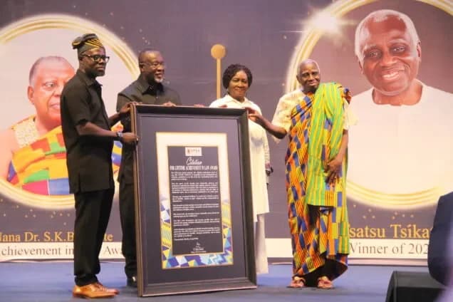 Amazing Grace: Tsatsu Tsikata Attributes Legal Brilliance and Life’s Journey to Divine Providence After UPSA Honor