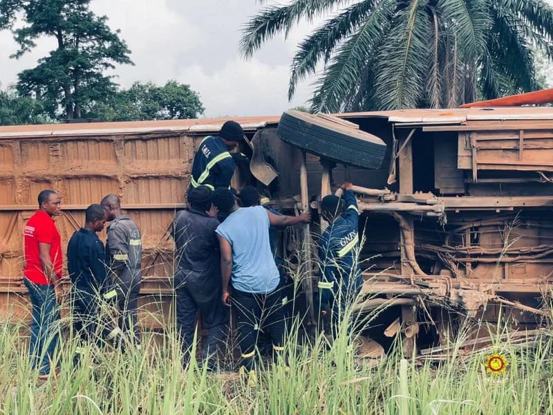 GMet Issues Severe Weather Warning for Ghana Amidst Fatal Bus Accident in Biakoye District