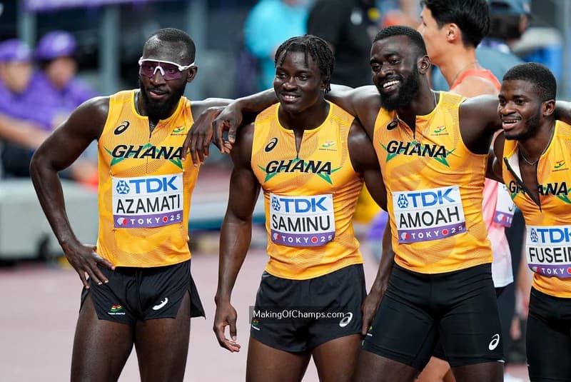 Ghana’s 4x100m Team Faces Tough World Relays Test as FIFA Confirms Iran’s 2026 World Cup Participation