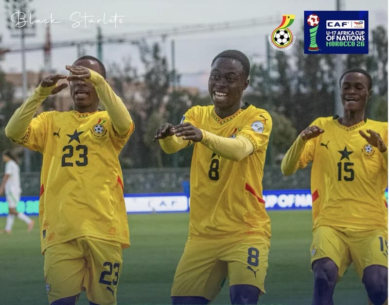 U-17 AFCON: Black Starlets Frustrated by Algeria After Early Two-Goal Lead; South Africa Edges Senegal