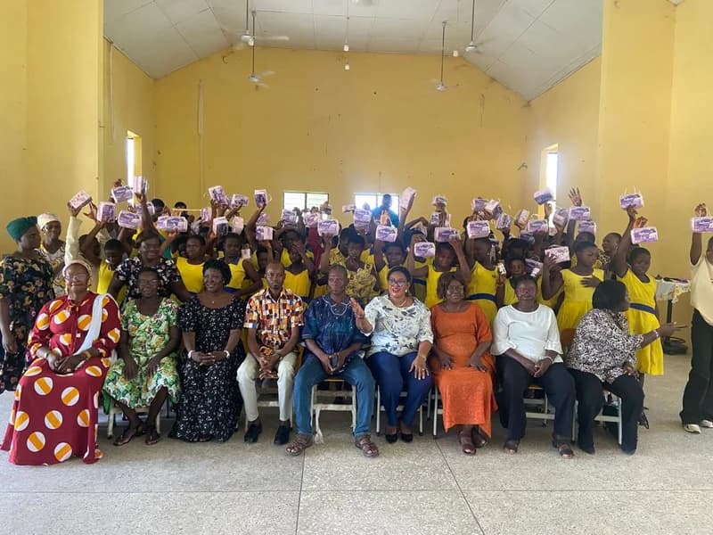 Ghana Intensifies Fight Against Period Poverty with Regional Sanitary Pad Distributions and Health Education