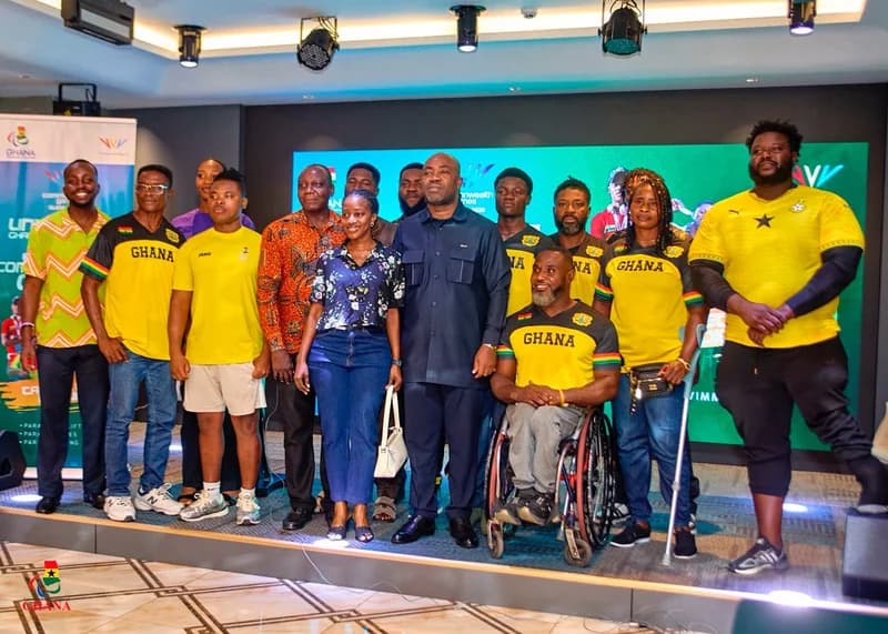 Samson Deen Unveils Ghana’s Para-Athlete Contingent for 2026 Commonwealth Games, Targets Podium Finish