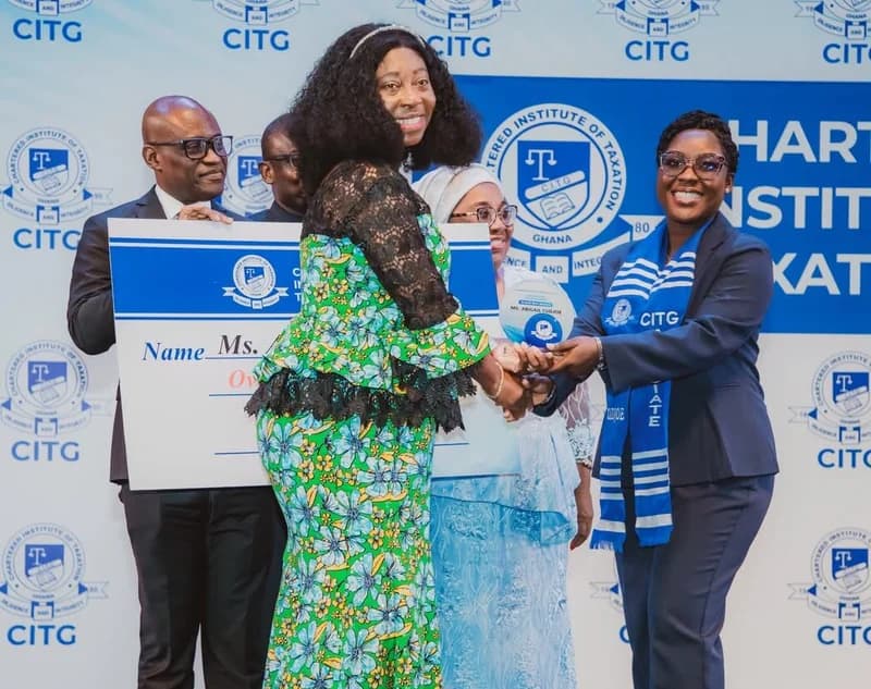 Abigail Cudjoe Named Overall Best Graduate at 2026 Chartered Institute of Taxation Ghana Ceremony