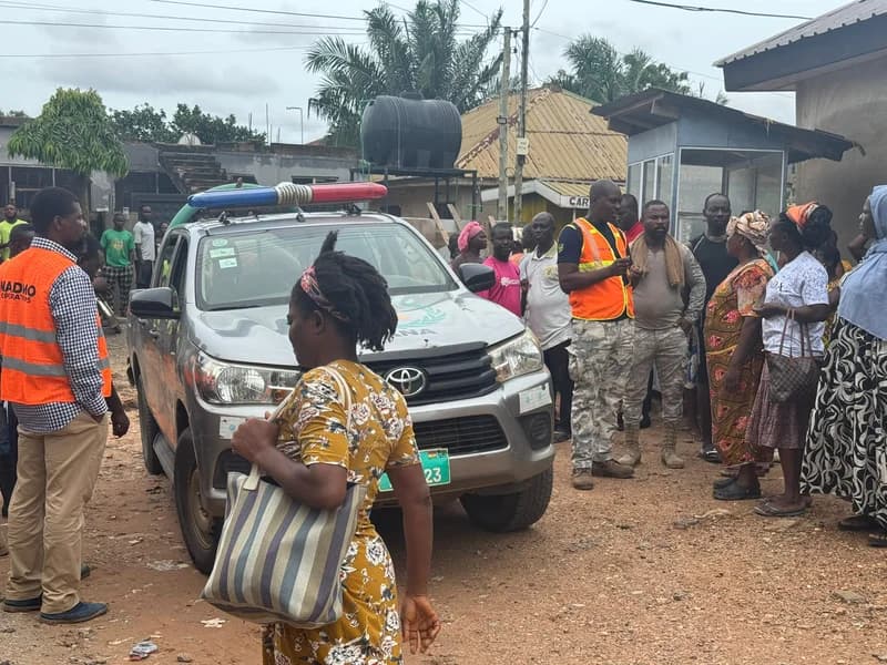 Tragedy in Adenta: Pregnant Woman Margaret Kpeli Dies in Two-Storey Building Collapse Following Heavy Downpour