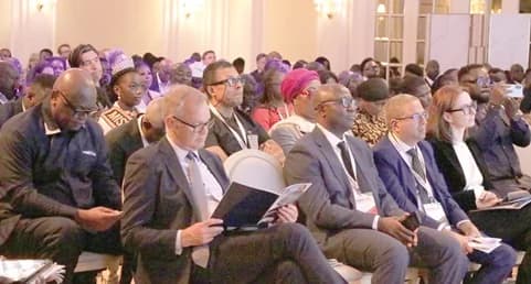The delegates at the summit