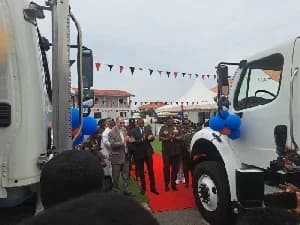 US Government Donates $600,000 Freightliner Trucks to Ghana Armed Forces to Boost Infrastructure and Engineering Capabilities