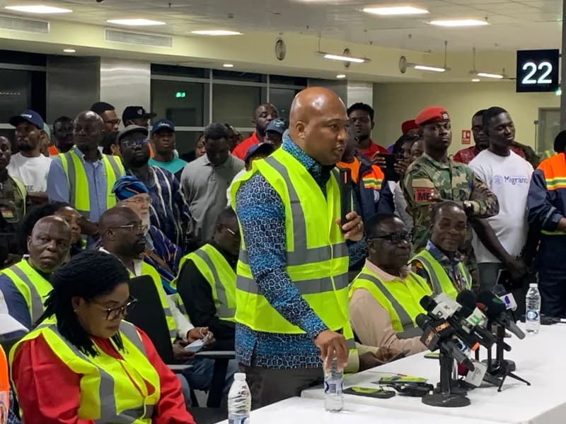 Ghana Completes Emergency Evacuation of 979 Citizens from South Africa; Secures Jobs and Reintegration Support for Returnees