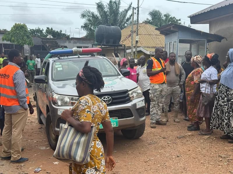 Pregnant Woman Killed and Four Rescued as Adenta Apartment Building Collapses Following Heavy Rains