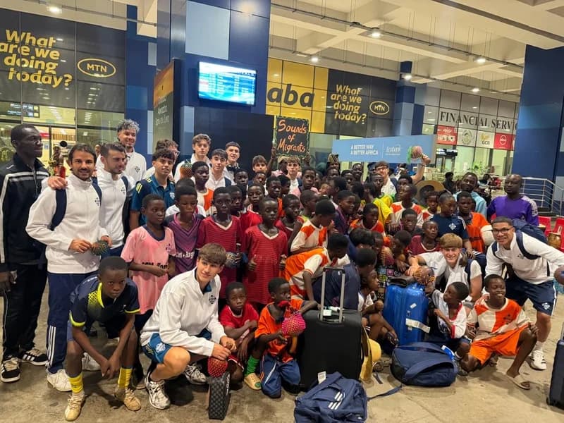 Como 1907 Launches Week-Long Grassroots Football Development Project in Ghana Following Champions League Success