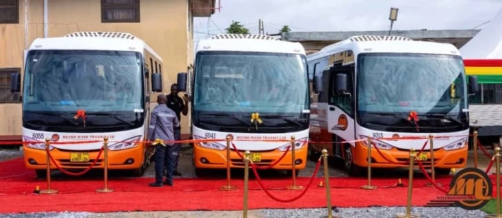 Metro Mass Transit Clarifies 100 New Buses Designated for Nationwide Intercity Travel, Not Accra Commutes