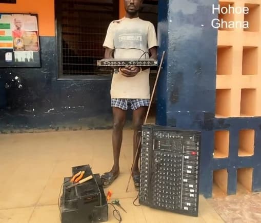 Mohammed Rafiu Sentenced to Four Years in Prison for Stealing Musical Instruments from Hohoe Church