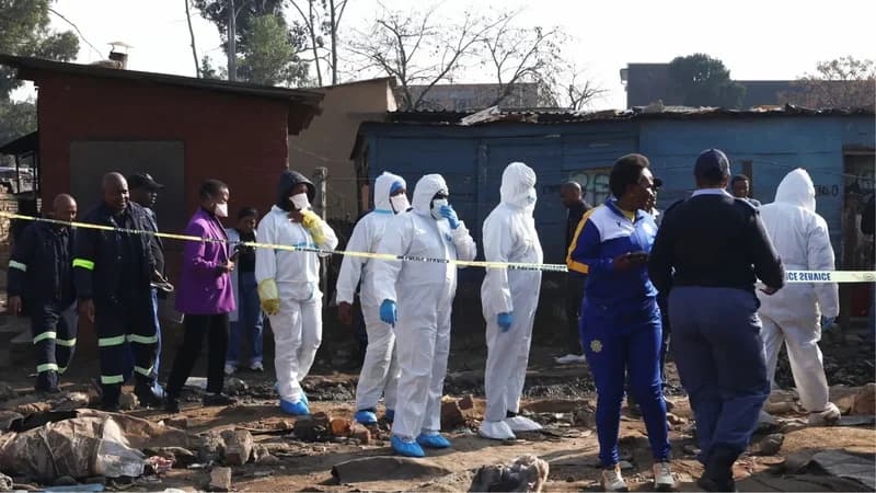 South African Police Launch Manhunt After 12 Killed in Johannesburg Mass Shooting Linked to Illegal Mining