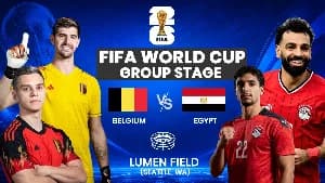 Egypt Faces Belgium in High-Stakes 2026 FIFA World Cup Opener at Seattle’s Lumen Field
