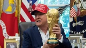 Donald Trump to Join Winning Team for 2026 FIFA World Cup Trophy Presentation at MetLife Stadium
