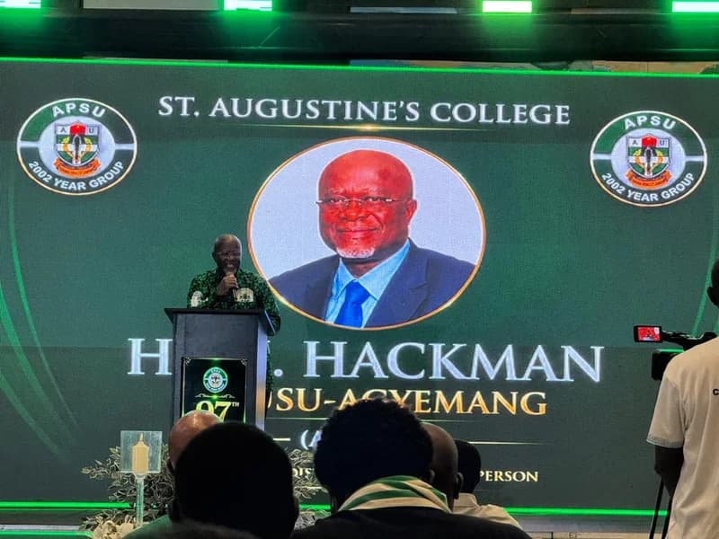 Hackman Owusu-Agyeman Endorses APSU 2002’s GH¢5.4m Teachers’ Housing Project for St Augustine’s College