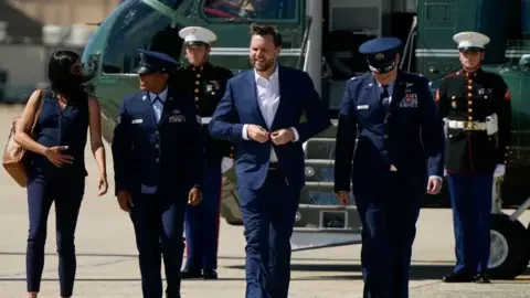 Reuters Vance heads to Switzerland