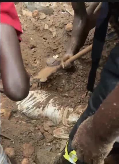 Tragedy in Cape Coast as Building Collapse Claims Two Lives Amid Heavy Rainfall