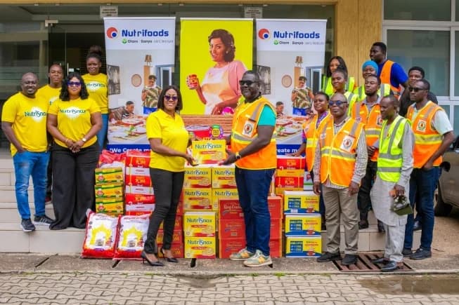 NADMO and Nutrifoods Ghana Provide Essential Relief to Over 1,000 Disaster Victims in Tema and Afadzato South