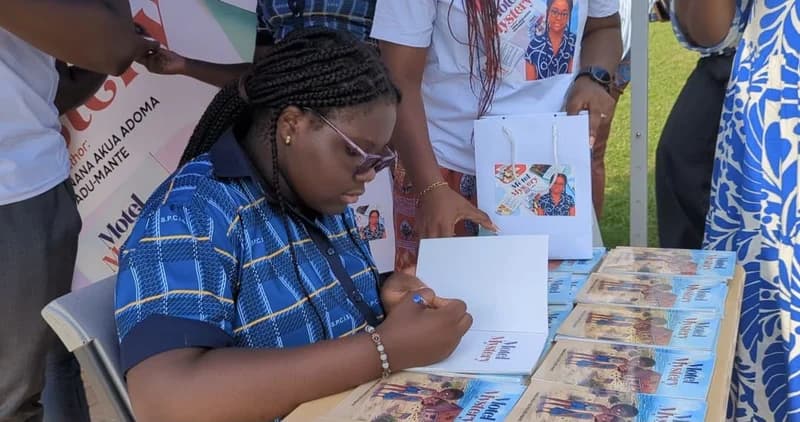 13-Year-Old Nana Akua Adomaa Adu-Mante Inspires Peers with Debut Novel 'Motel Mystery'