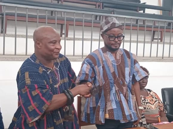 Mfantseman Saltpond Development Alliance President resolves defamation dispute wuth Nkusukum Omanhen through ADR