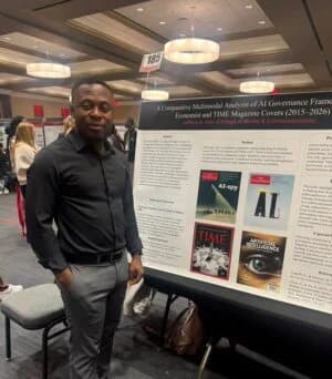 Texas Tech PhD Student Jeffery Acheampong Adu Advocates for Ethical AI Governance and Human Oversight