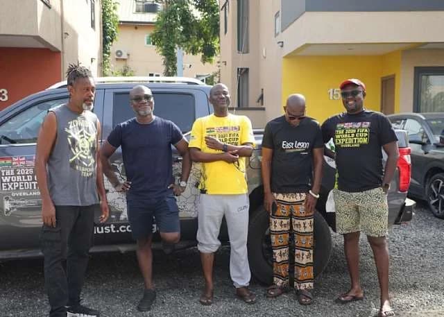 Ghanaian Football Fans Complete Extraordinary Road Trip from Accra to North America for World Cup