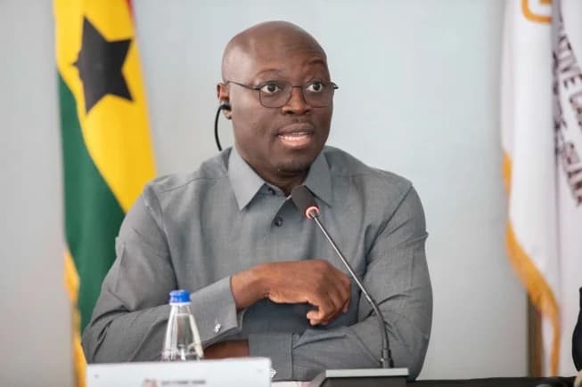 The Minister of Finance, Dr Cassiel Ato Forson