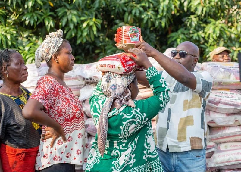 Philanthropist Alhaji Seidu Agongo Donates GHC1.45m as Ghana Grapples with Devastating Floods and 34 Reported Deaths