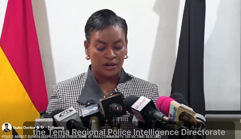 Ghana Police CID Dismantles Cross-Border Cybercrime Syndicate in Tema and Afienya Raids