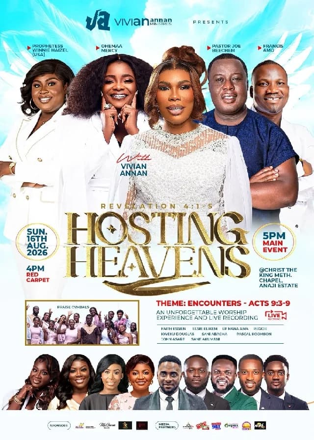 Vivian Annan Ministries and Quiet Hour Ministries Lead Waves of Worship and Evangelism Support in August 2026