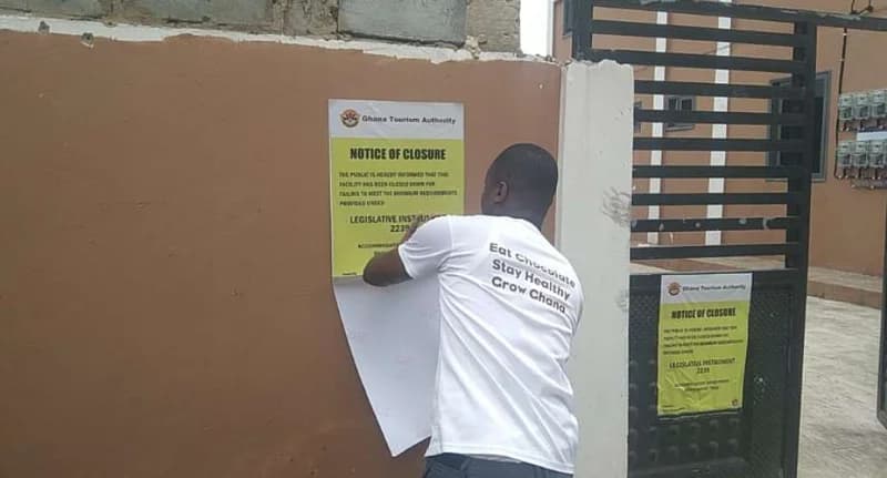 Rent Control Commission and Ghana Tourism Authority Shut Down Koforidua Hostels Over Deplorable Conditions