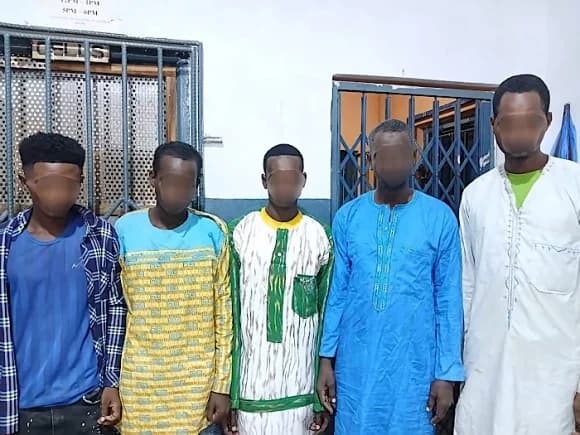The suspects