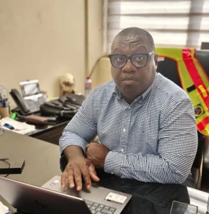 Ing. Kofi Apau Ohenese, the General Manager of Ashanti Sub-Transmission,ECG.