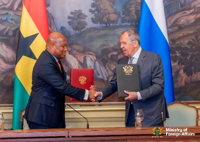 Foreign Minister Ablakwa Secures Historic Russia Agreements as 62 Ghanaians Confirmed Dead in Ukraine Conflict