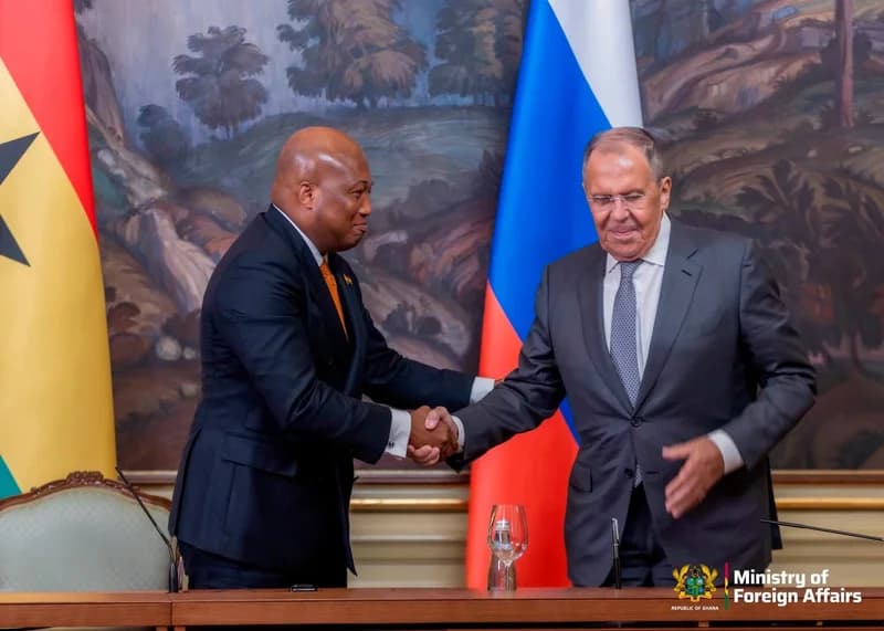 Foreign Affairs Minister Samuel Okudzeto Ablakwa Secures 240 Fully Funded Russian Scholarships for Ghanaian Students