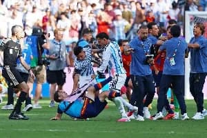 FIFA Imposes Major Bans on Argentina’s Paredes and Molina Following 2026 World Cup Final Brawl