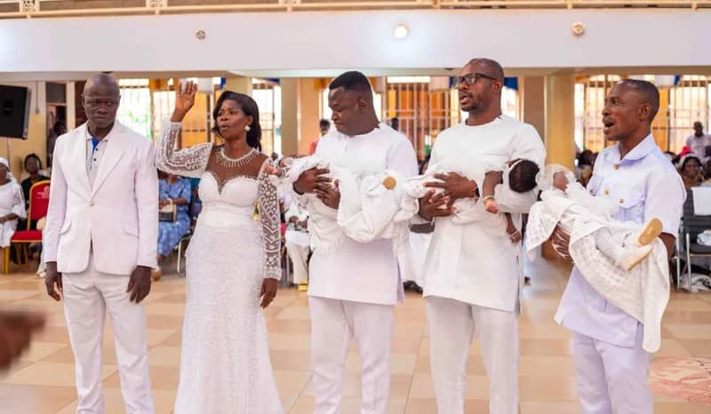 55-Year-Old Linda Ampofo Welcomes Triplets After 25-Year Journey in Ashanti Region