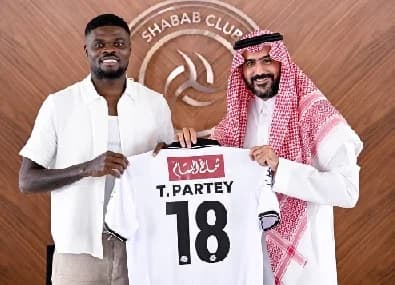 Thomas Partey Joins Saudi Side Al Shabab on Free Transfer Amid Impending UK Legal Trial
