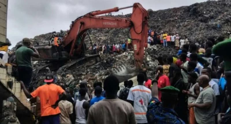 Tragic Landfill Collapse in Conakry Claims at Least 30 Lives Following Heavy Rains
