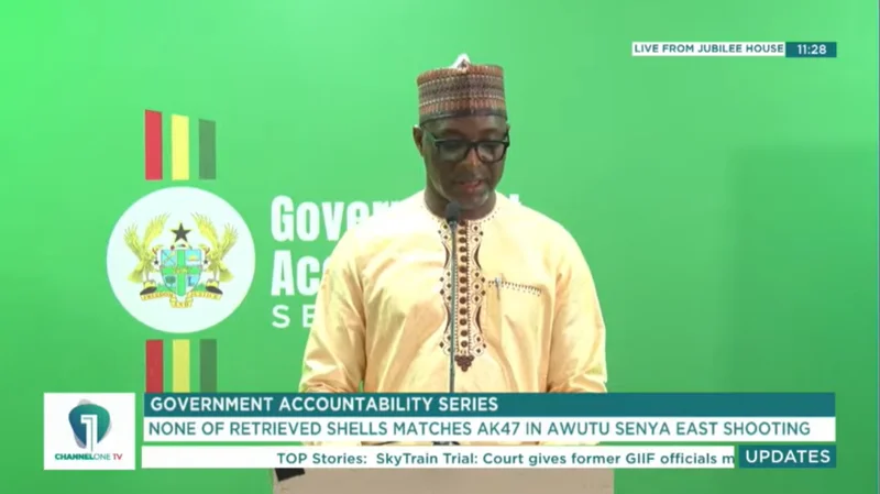Interior Minister Muntaka Announces Seizure of 8,500kg Narcotics and 45.4 Million Tramadol Tablets in Major Drug Crackdown
